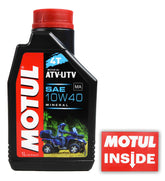 Motul 105878 ATV-UTV 4T 10W40 12X1L w Premium Motul Sticker